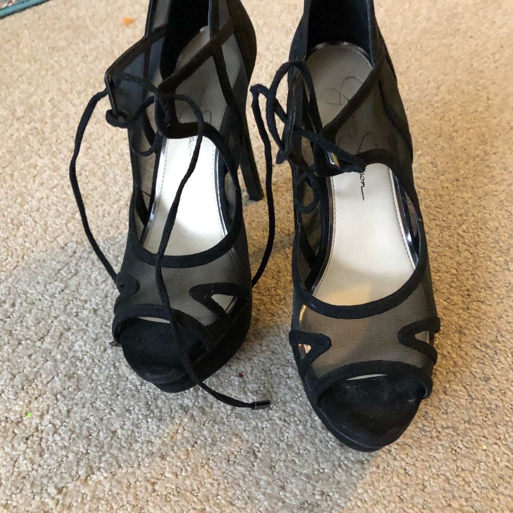 High heel sandals
